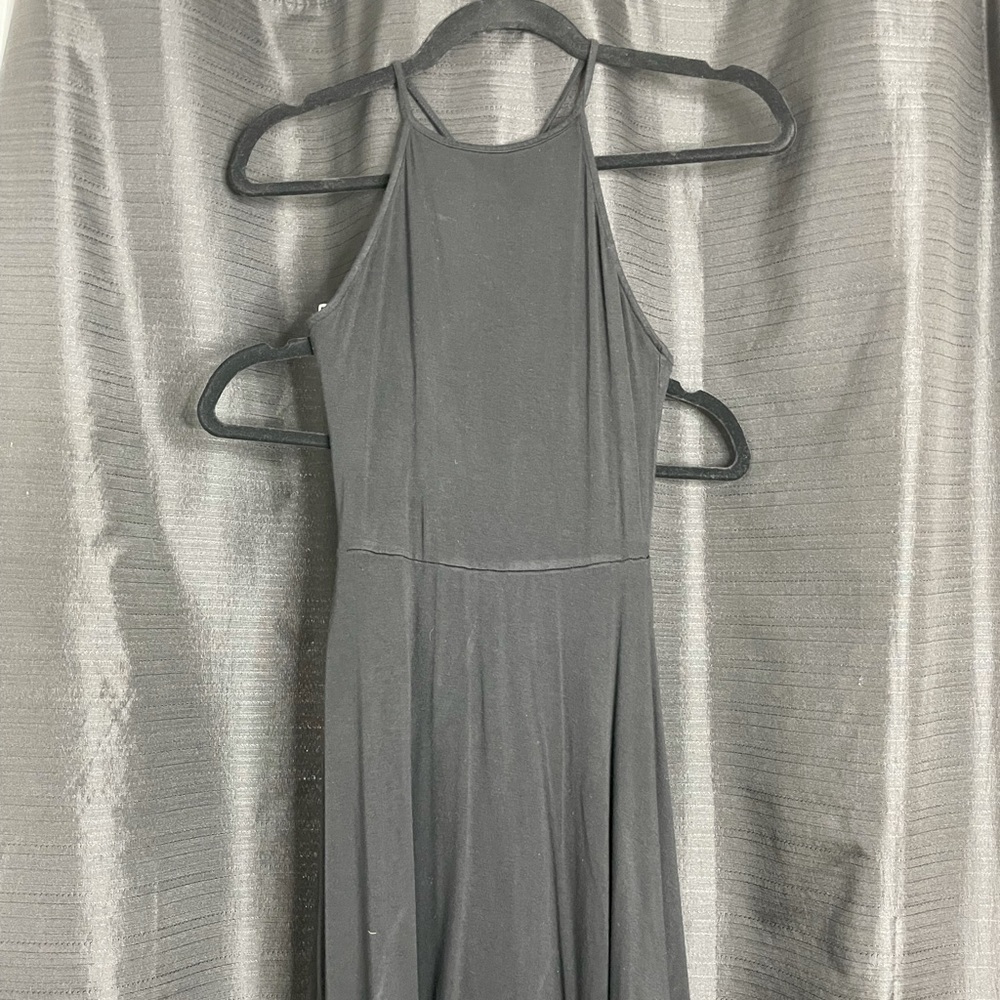 Black casual dress